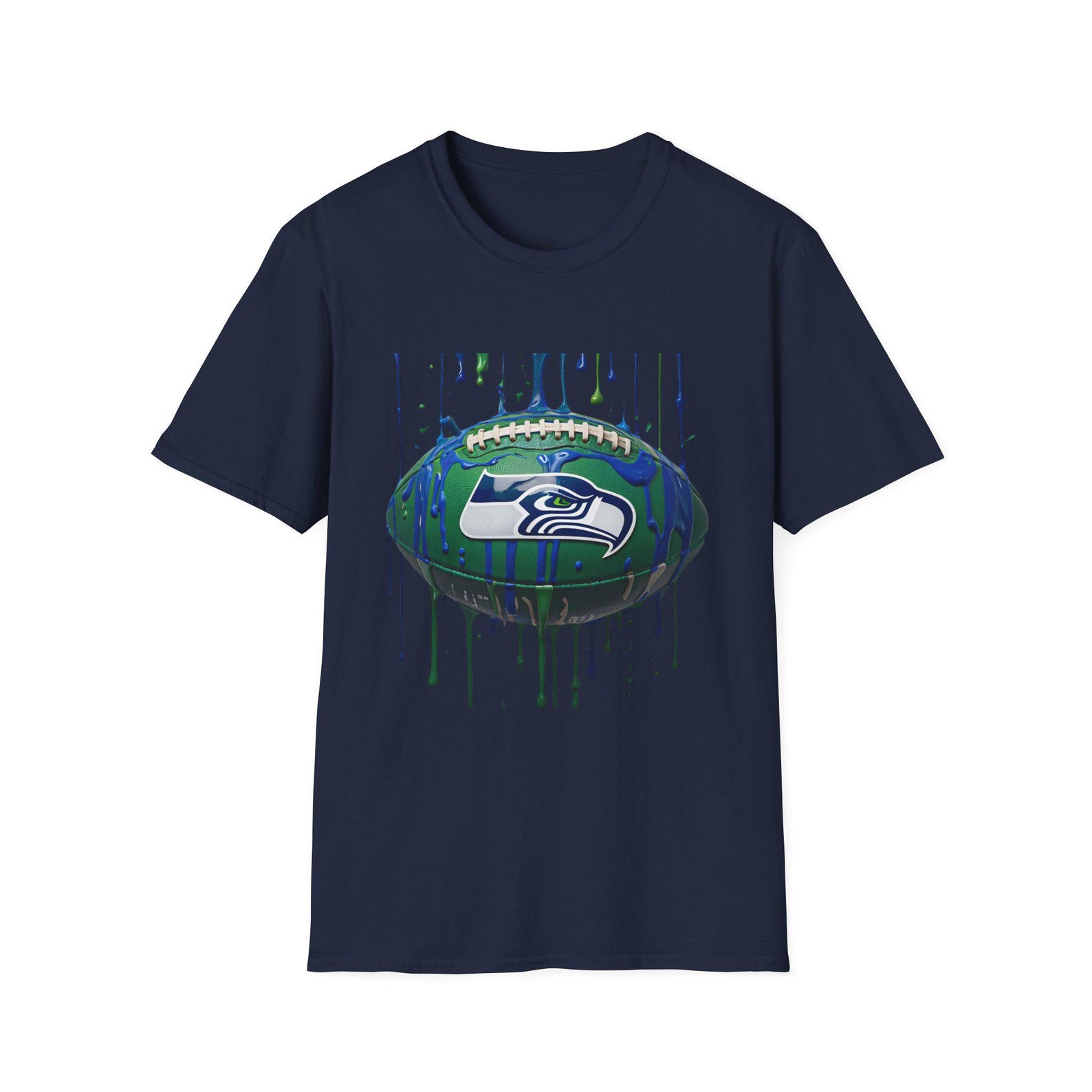 Seattle Football Unisex Softstyle T-Shirt L