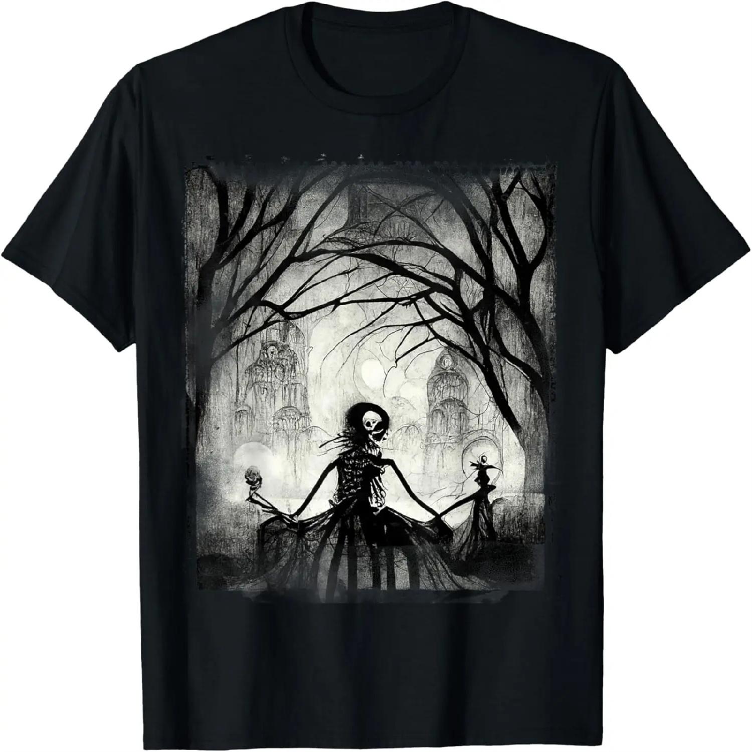 Темное искусство Эстетика Гранж Фея Готика Ужасы Футболка S разноцветный
