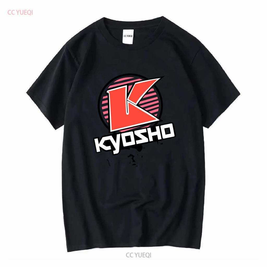 Kyosho K Circle T Shirt Red L KYOKA10007SL Long or Short Sleeves Vintage Washed Homme Soft Stretched Versatile Unisex Slightly