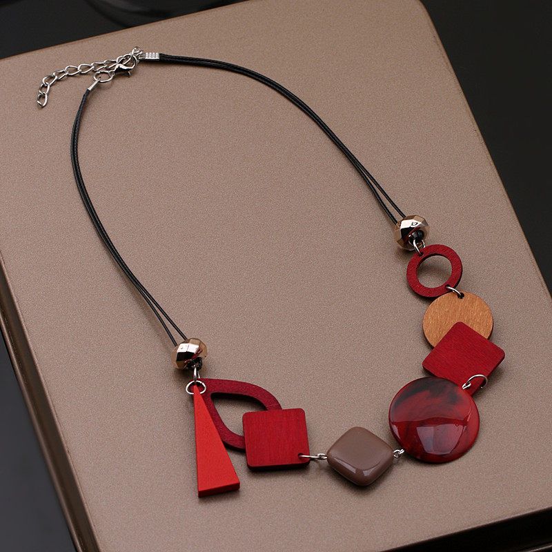 And American Style Unique Exaggerated Niche Necklace for Women, 2026 New Model, Purple Decorative Choker, Clavicle Chain, Stylish Sweater Chain