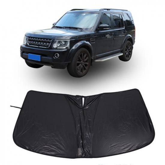 Black Front Car SunShade Windshield Window Cover For LR3 LR4 L319 04-16
