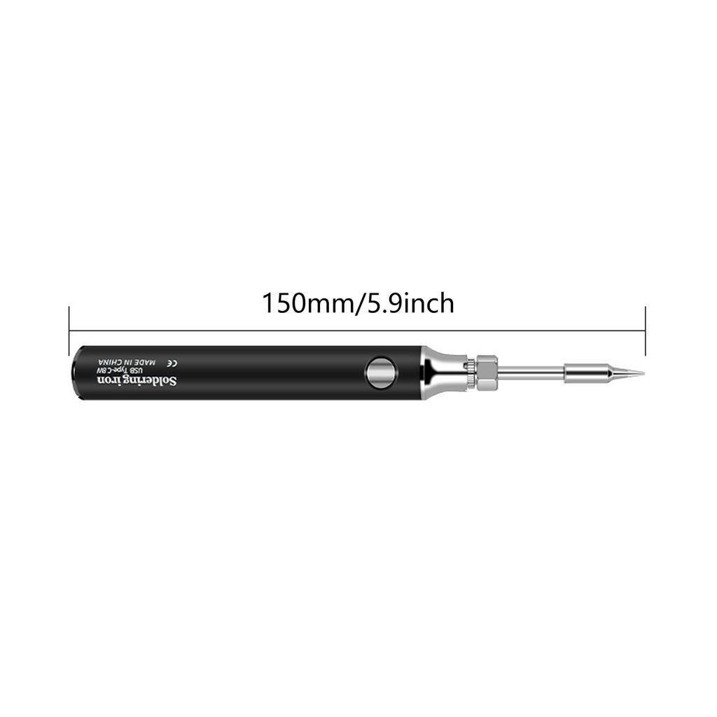 Compactly Welding Tool With USB Type C Charging 3Second Heat Up to 450℃ Temperature Ranges For Circuit Board Repairs
