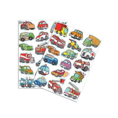 Stickers Cars and Trucks from 2.2 To 4 Cm 34 Pieces