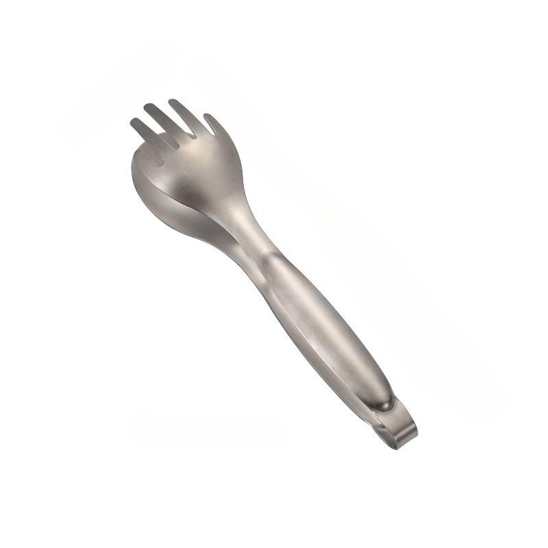

304 stainless steel food clip household kitchen golden steak food clip bread barbecue meat clip buffet срібний
