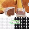 20pcs Silicone Heel Protectors Stoppers Latin Stiletto Dancing Covers Antislip High Heeler Bridal Wedding Shoes Accessories