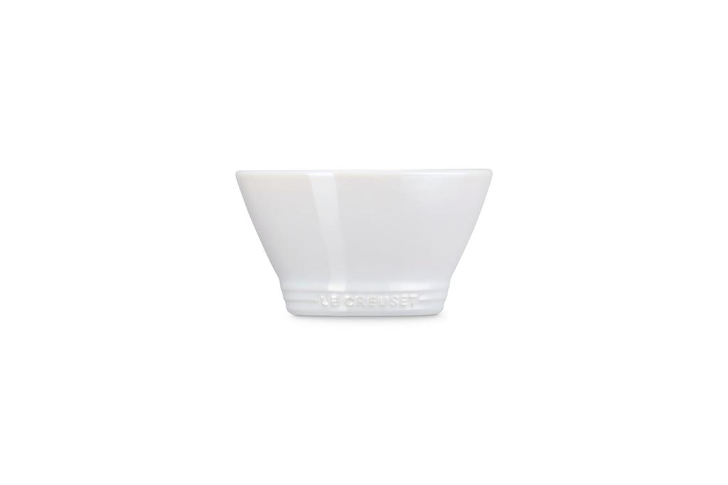 Le Creuset Neo Bowl White and Oven Safe Japanese (M), 300ml, Lustre, Japonesque, Microwave, Dishwasher, [Official Product]