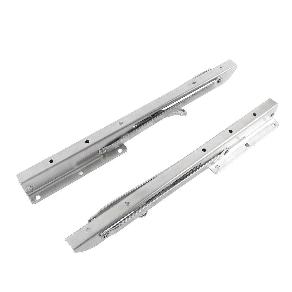13.6in Folding Bench Table Wall Shelf Heavy Duty Stainless Steel Wall Mounted Table Support Bracket for Boat Yacht RV