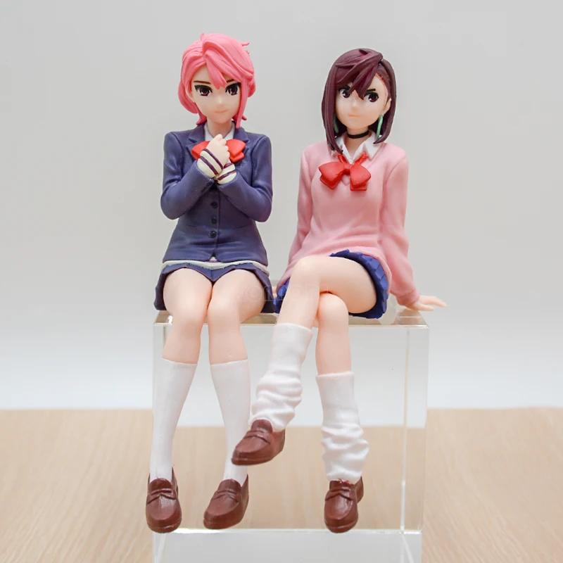 Dandadan Palm-size Momo Ayase Anime Girl Figure Takakura Ken Action Figure Okarun/Shiratori Aira Figurine Model Doll Toys 8cm