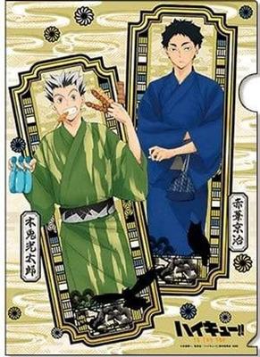 Haikyu!! Clear File Fair Fukurodani Academy Bokuto Akaashi