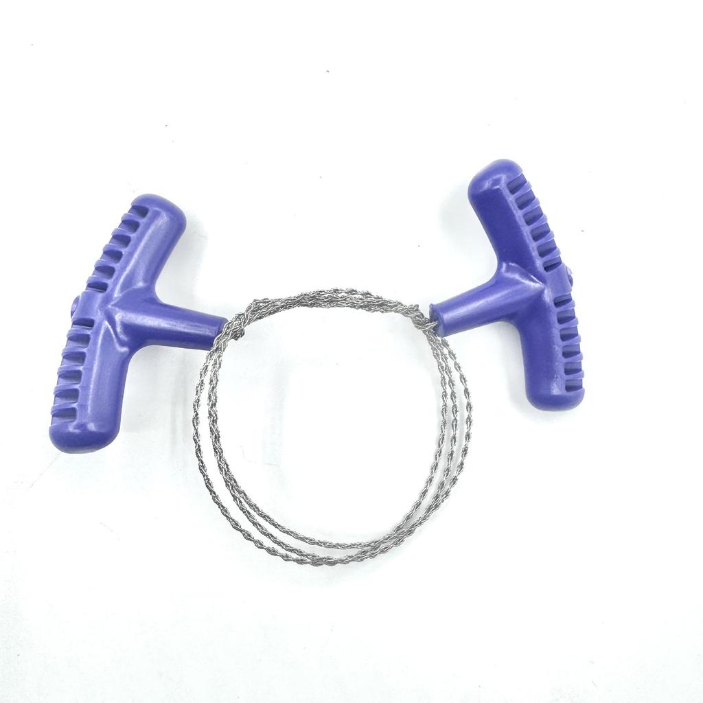 Mini Pocket Survival and Camping Wire Saw with Outdoor PP Handle and Stainless Steel for Aquatic Plants