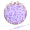 8mm Summer Dream Jelly Duplex Glass Round Beads Loose Beads DIY Handmade Bracelet Glaze Beading String Material Beads for Jewelry Making