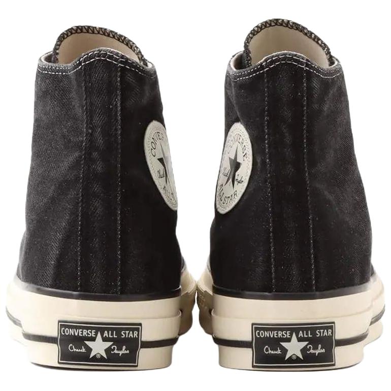 Converse X Atmos All Star Legacy Denim Comfortable Fit High Top Canvas Shoes Unisex sneakers Black 31317640