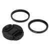 UV-Filterring Objektivdeckel-Set Ultraslim UV-Objektivfilterring-Set für Lumix LX7 Digitalkamera