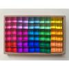Nuovo design Montessori Toys See Through Rainbow Lucite Blocchi impilabili Acrilico alto trasparente per bambini Gioco aperto