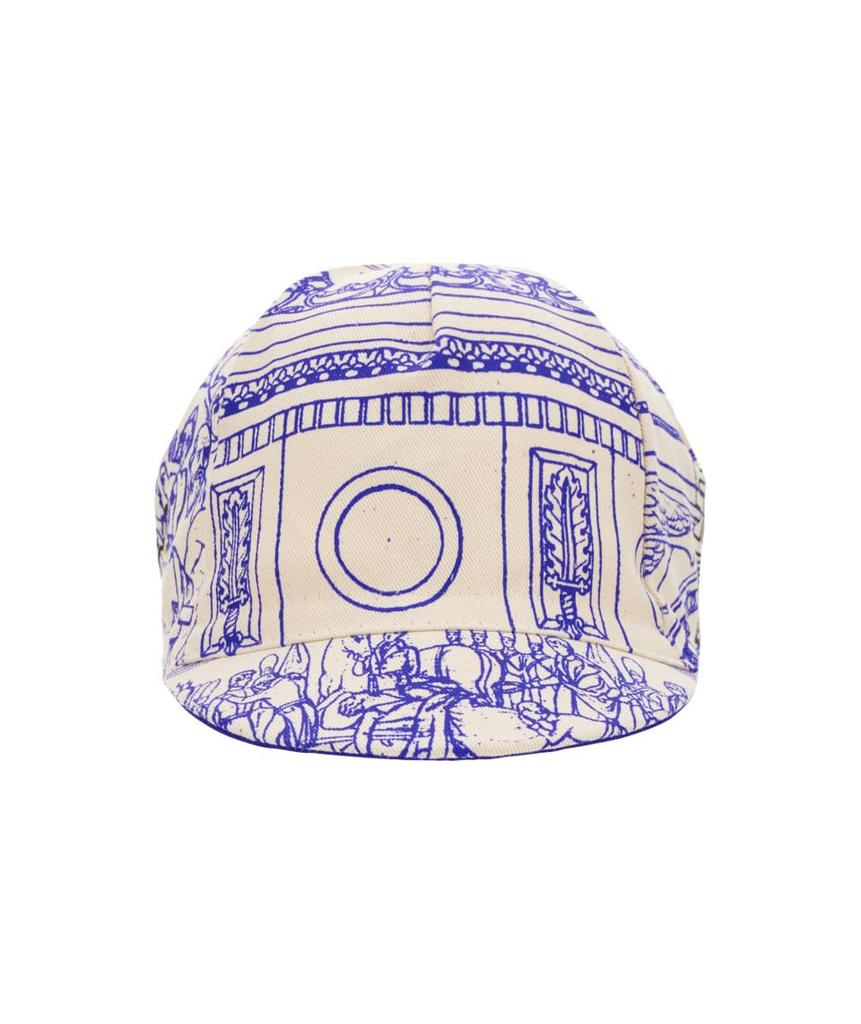 Santini Tour de France 2025 Cap RE460COTARC5TDF White/Blue