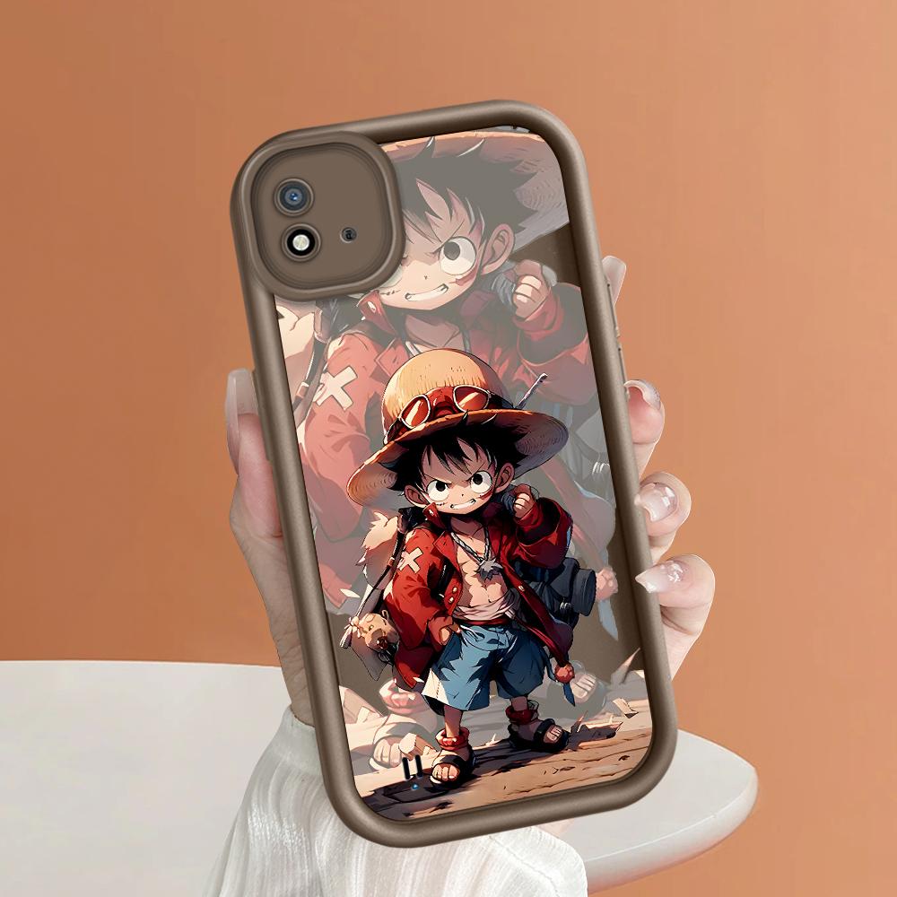 Weiches Silikon-Quadratleiter-Druckmuster-Telefongehäuse Vollständige Abdeckungskamera Stoßfestes Schutzgummigehäuse für OPPO Realme