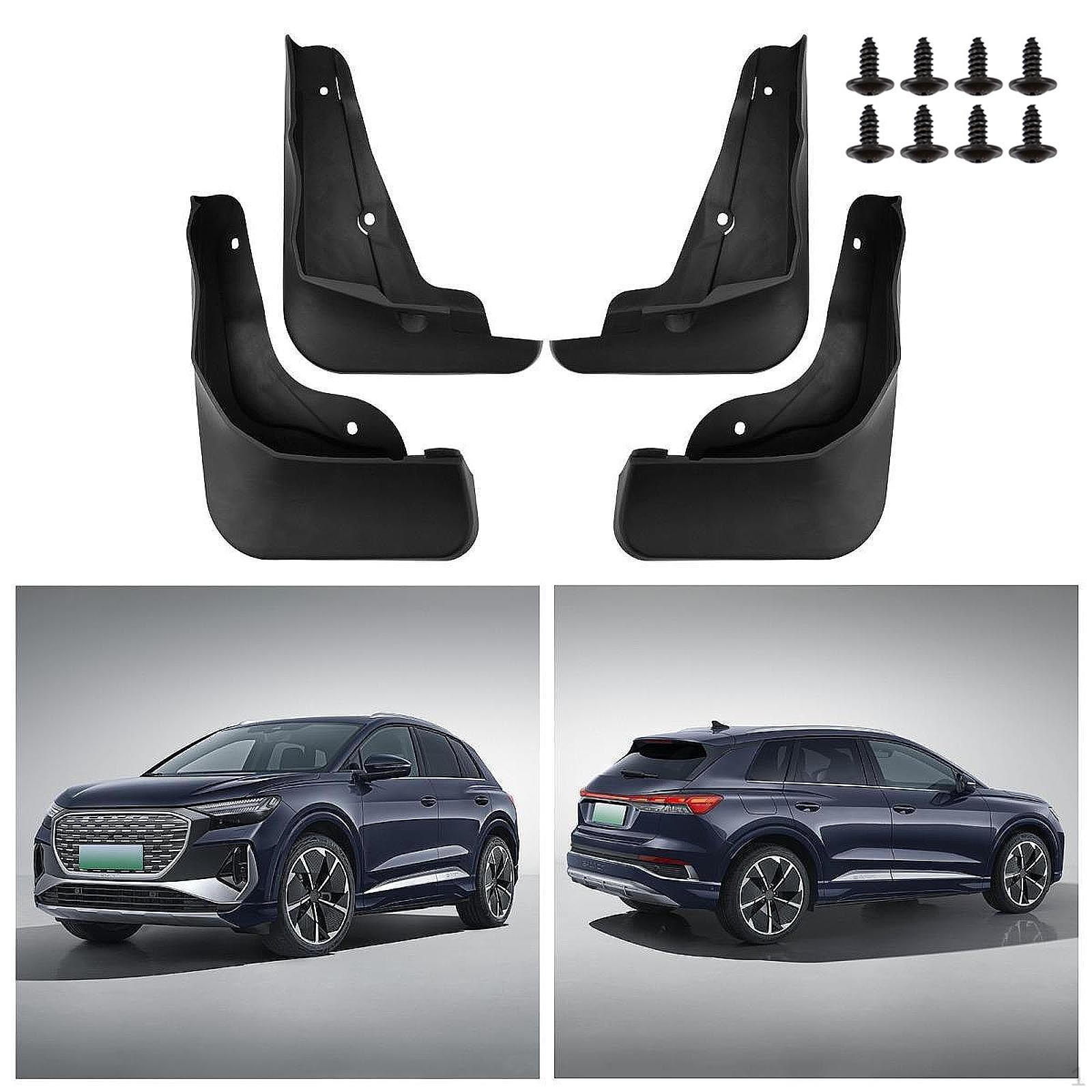 

4 шт. Защитные брызговики для колес автомобиля Стабильные аксессуары Высокопроизводительные щитки для Q4 E Tron