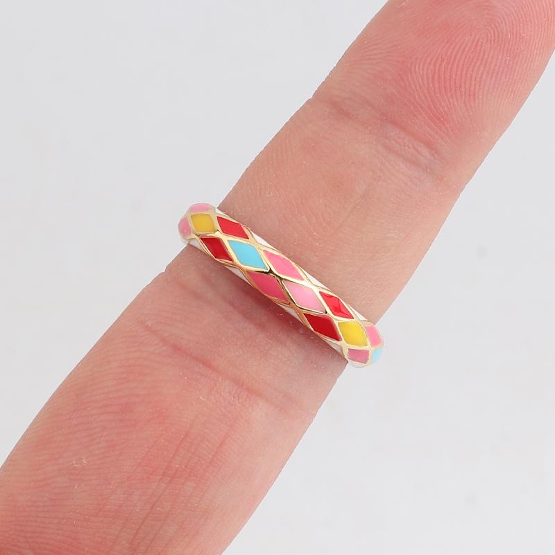 

2026 New Colorful Eye Rings For Women White CZ Handmade Enamel Lovely Cat Unique Trendy Ring Party Fashion Jewelry