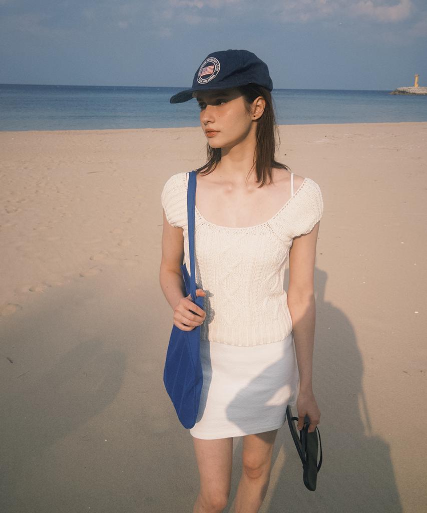 108Paundeu Bloom Knit Top_Ivory
