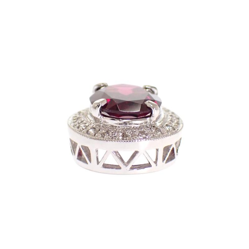 No Brand  Pendant Top K18 White Gold Women