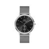 Daniel Wellington DW Men's Classic Multi-Eye 40 Sterling S Onyx Watch, a Sophisticated Luxury Timepiece with a Stylish and Popular Mesh Dial.