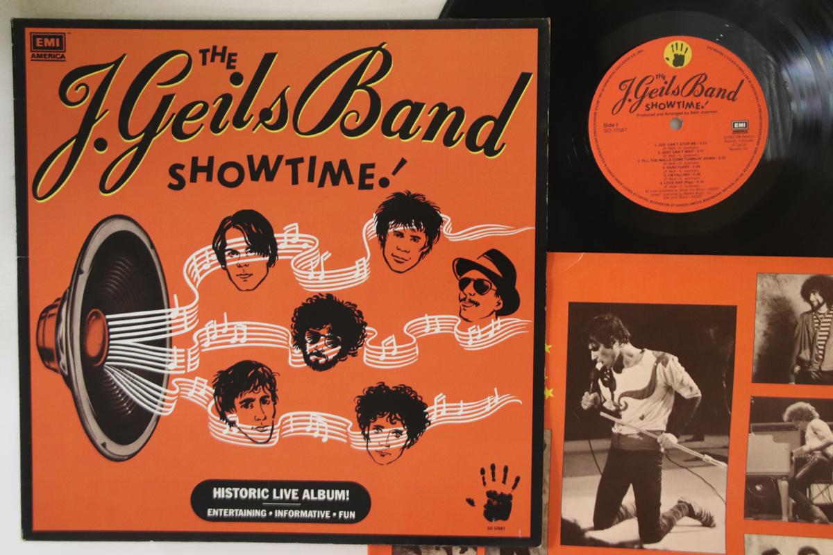 

LP Record J GEILS BAND - Show Time! SO17087 EMI 1982 US Rock Used