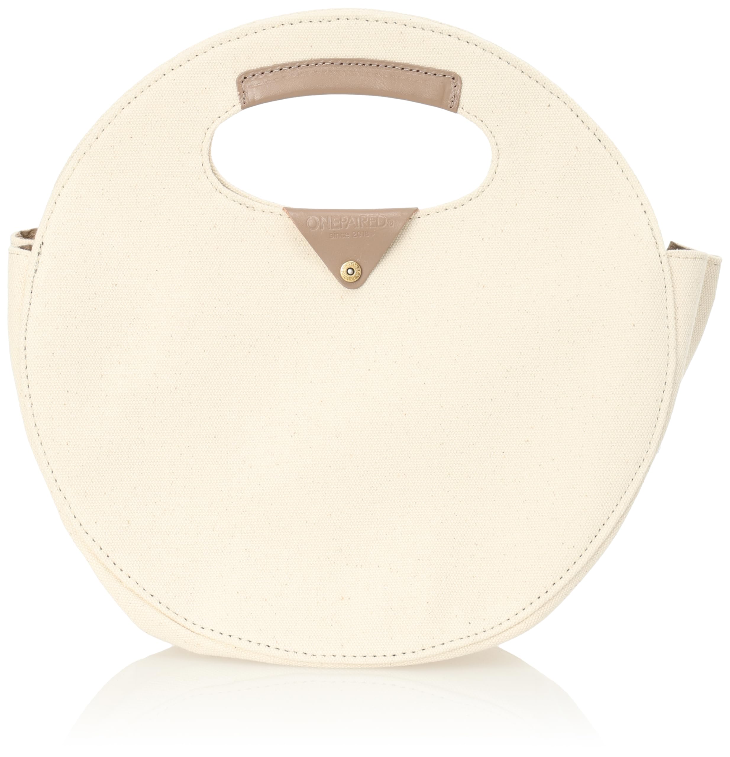 Одна парная сумка-тоут FC Circle, женская, 51068-IV, цвет слоновой кости