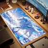Mousepad Anime Fox Kawaii Mouse Pad Pc Gaming Accessiores Non-slip Large Mausepad with Lockedge Deskmat Podkladka Pod Mysz