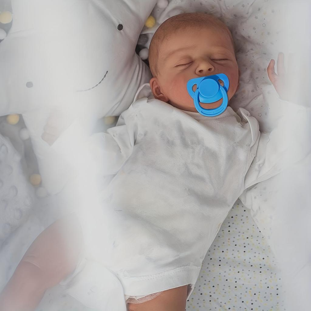 BZDOLL Like Real Reborn Sleeping Boy Baby Doll Toy 50 CM 20 Inch 3D-Paint Skin with Vein Soft Vinyl for Girl Cloth Body Handmade Art Bebe