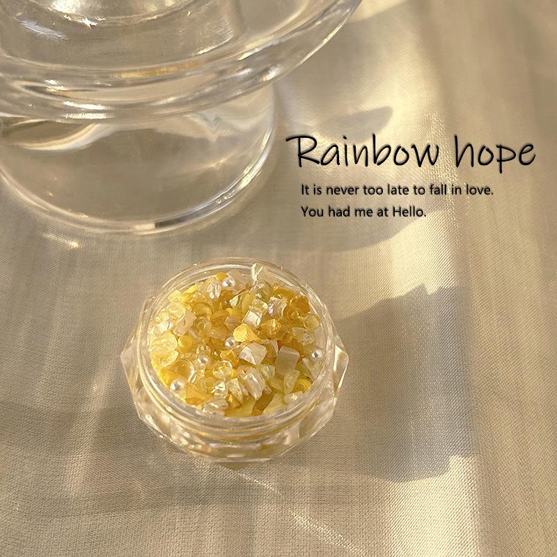 

Spring Small Fresh Matte Gravel Nail Art Material Package Diy Wearing Nail Jewelry Hand Account Flow Hemp Material