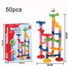 DIY Track Building Pipe Blocks For Children Ball Circuit Marble Race Run Maze Balls Educational Toys Gift For Children