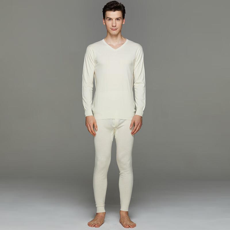 Men's Cashmere Blend V-Neck Thermal Top