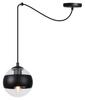 Toledo Spider Hanging Lamp Black 1-Plate Black Lampshade E14
