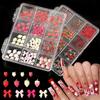 2025 3D Mini Resin Nail Art: Cream Strawberry & Translucent Cherry Fruit Cartoons