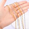Stainless Steel Oval Link Chain for DIY Jewelry Making: Necklaces & Bracelets