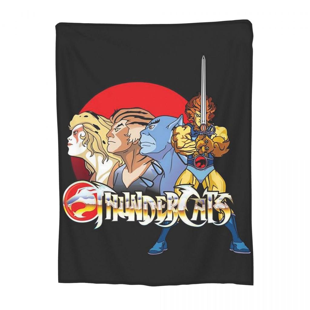 Thundercats Cartoon Blankets Soft Warm Flannel Throw Blanket Bedspread for Bed Living room Picnic Travel Home Sofa