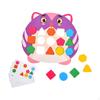 Shape Matching Game Geometric Blocks Early Educational Toys Activity Toy Kids Valentines