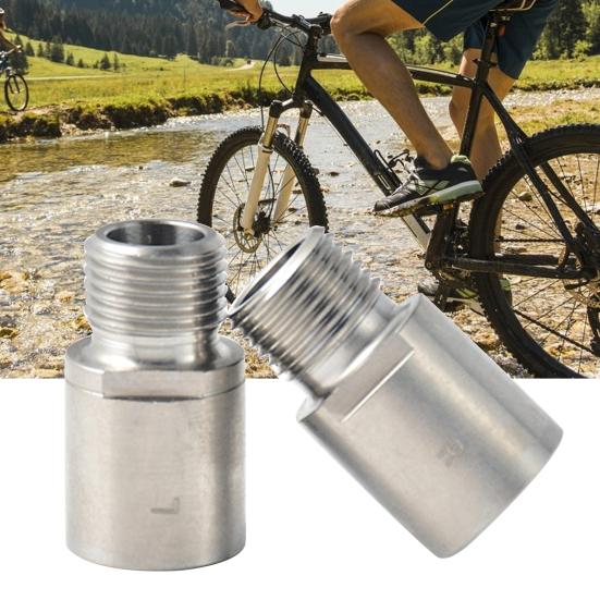 2 ks/sada Levý Pravý Prodloužení Pedálů Podložky Adaptéry Odolné proti rzi Šetřící Námahu Vodotěsné Adaptéry