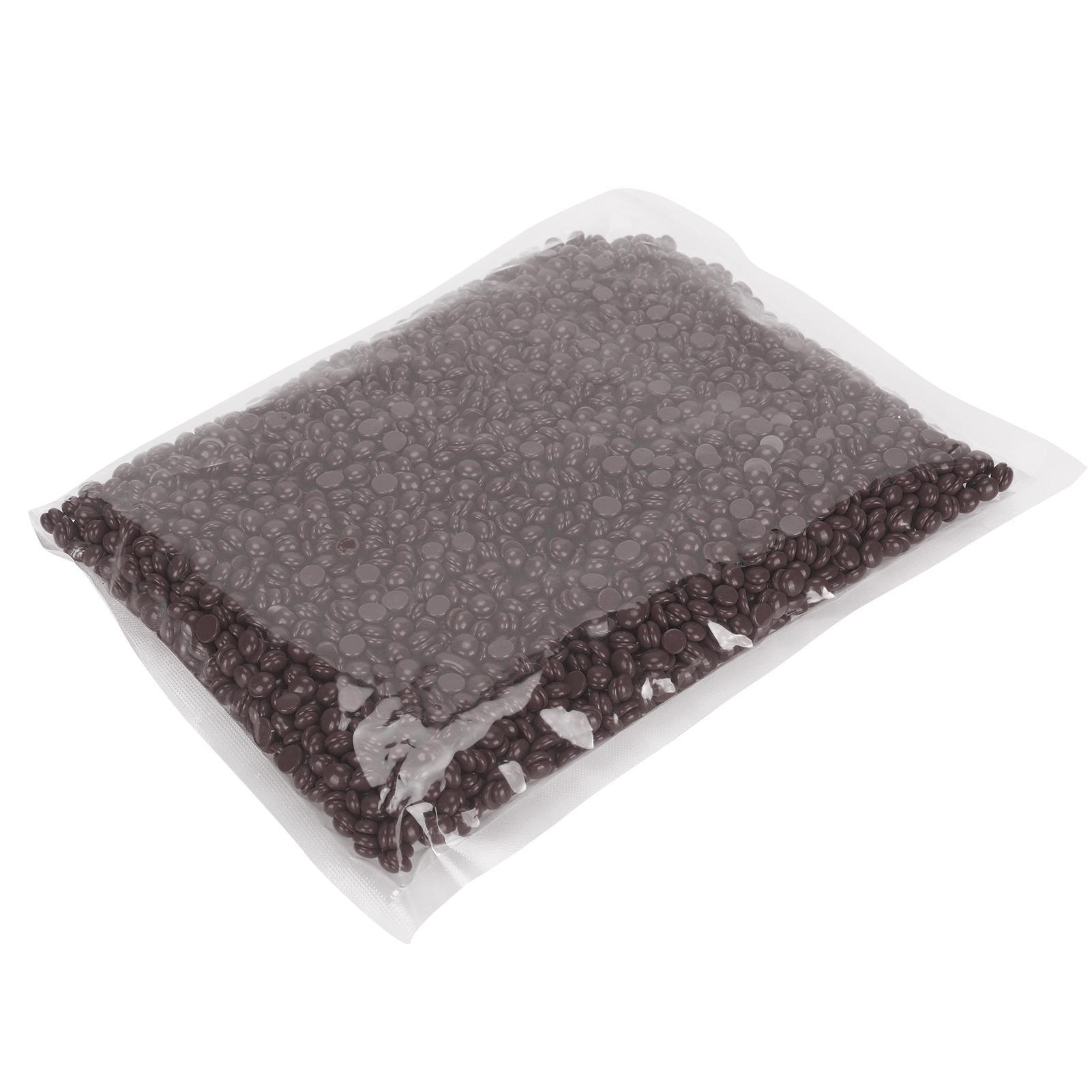 

Лицо Подмышки Ноги Удаление волос Твердый воск в гранулах Домашний салон красоты Депиляционный воск 500 г Фиолетовый