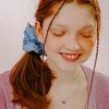 Mellotory Basic Denim Scrunchie (sky Blue)