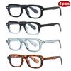 4pcs Trendy Small Square Women Glasses Frames Multi Color Anti Blue Light Eyeglasses Optical Lenses Female Luxury Eyewear