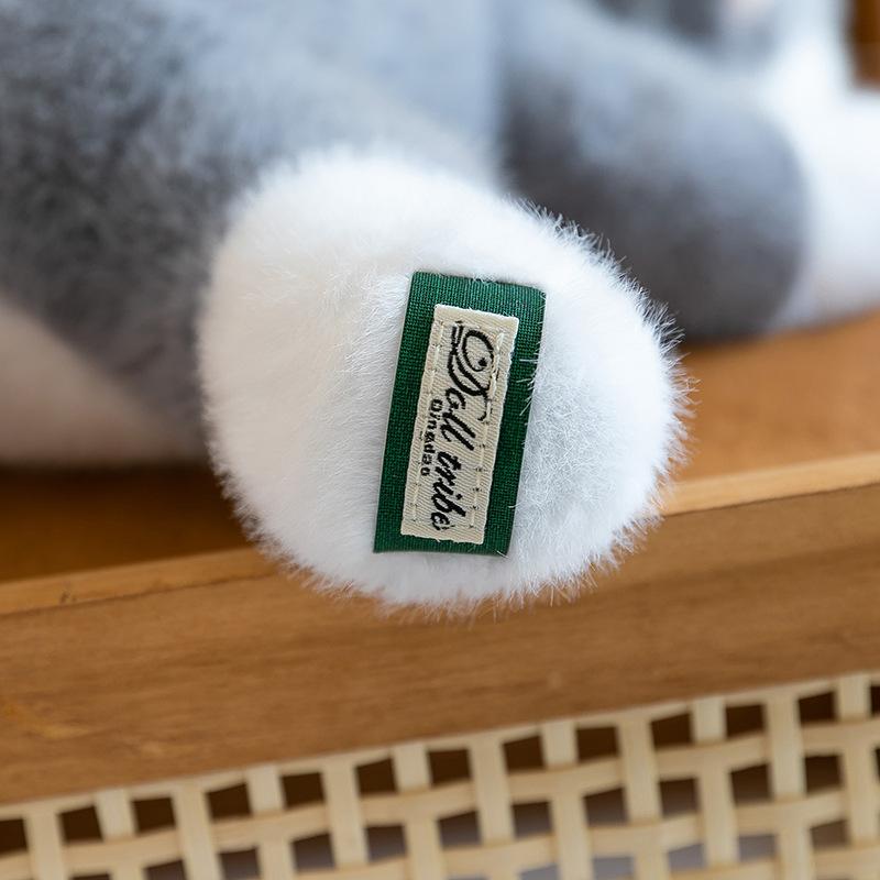 New Cute Cat Doll Simulation Party Cat Plush Toy for Girls To Sleep with Throw Pillow Scratching Machine Doll