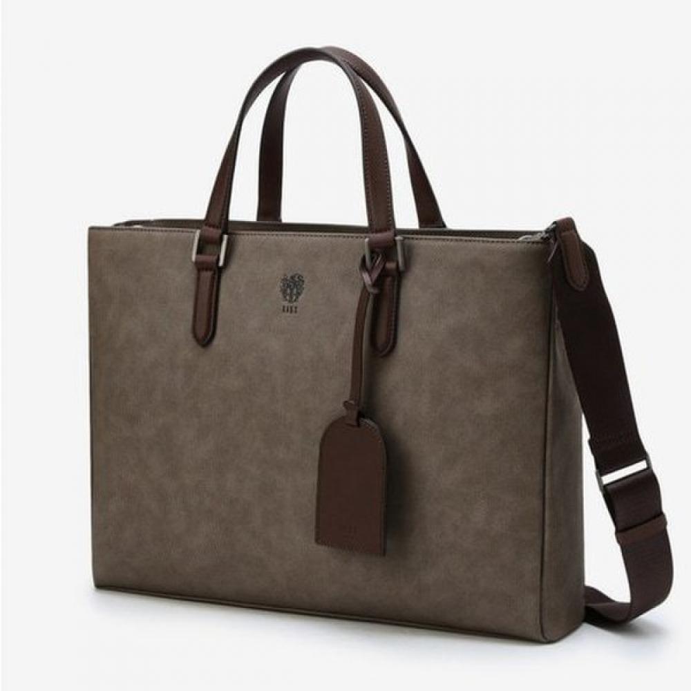 

Daks Beige Two Tone Canvas Document Bag Dbba6f083i3 Single option