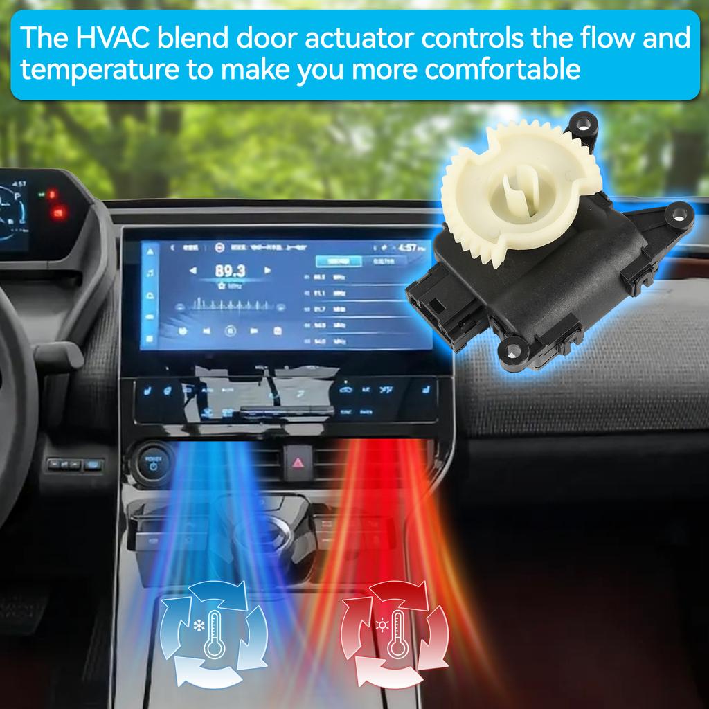 Klimaanlage Tür Heizer Gebläse Rezirkulation Motor Stellmotor 6R0907511A Für VW Polo 6R Skoda Fabia 2011 2012 2013 2014 2015 2016 2017 2018