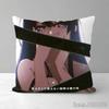 Kawaii Anime Fille Oshi No Ko Housse de Coussin Hoshino Ai Housse de Coussin Peluche Housse d'Oreiller Canapé Voiture Décoration de Maison 45x45cm Cadeau pour Enfants