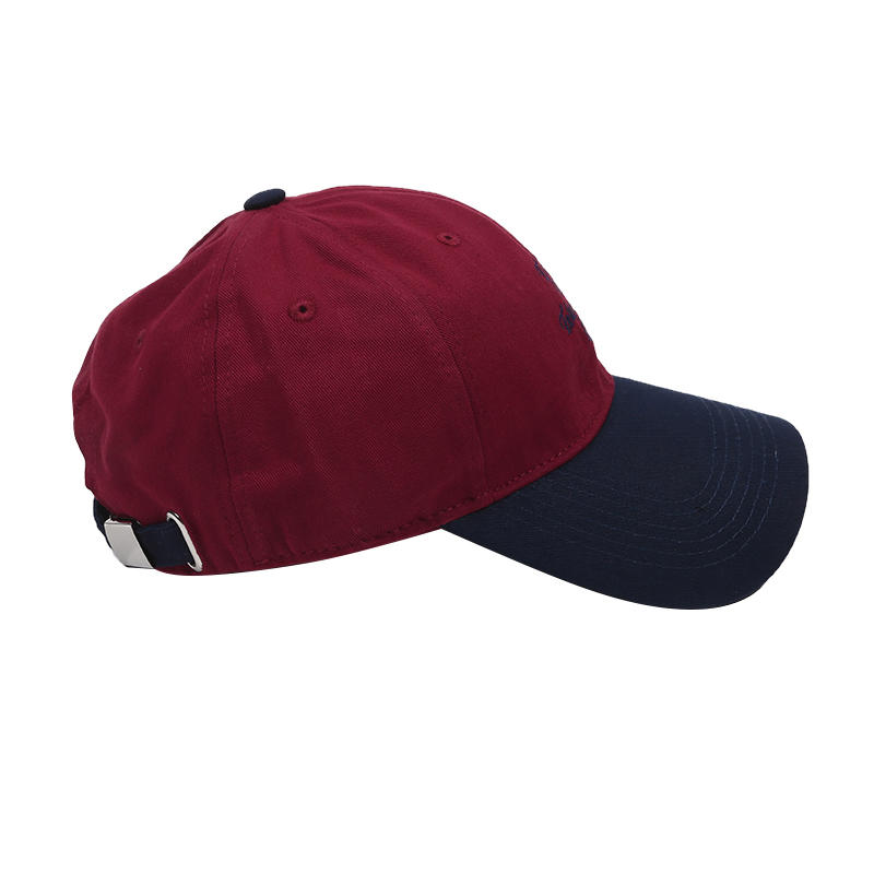 Fashion Korean Style Letter Embroidered Baseball Cap Unisex Street Casual Color Blocking Peaked Cap