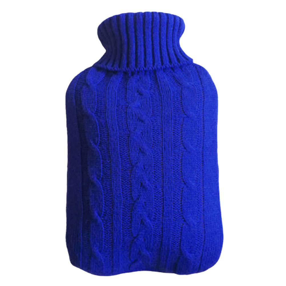 Hot Water Bottle Cover Rubber Hot Water Bag Leakproof Hand & Feet Warmer Bag Cover Long Lasting Soft for Hot & Cold Compress