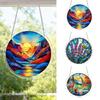 Window Decoration Puzzle Acrylic Suncatcher Colorful Hanging