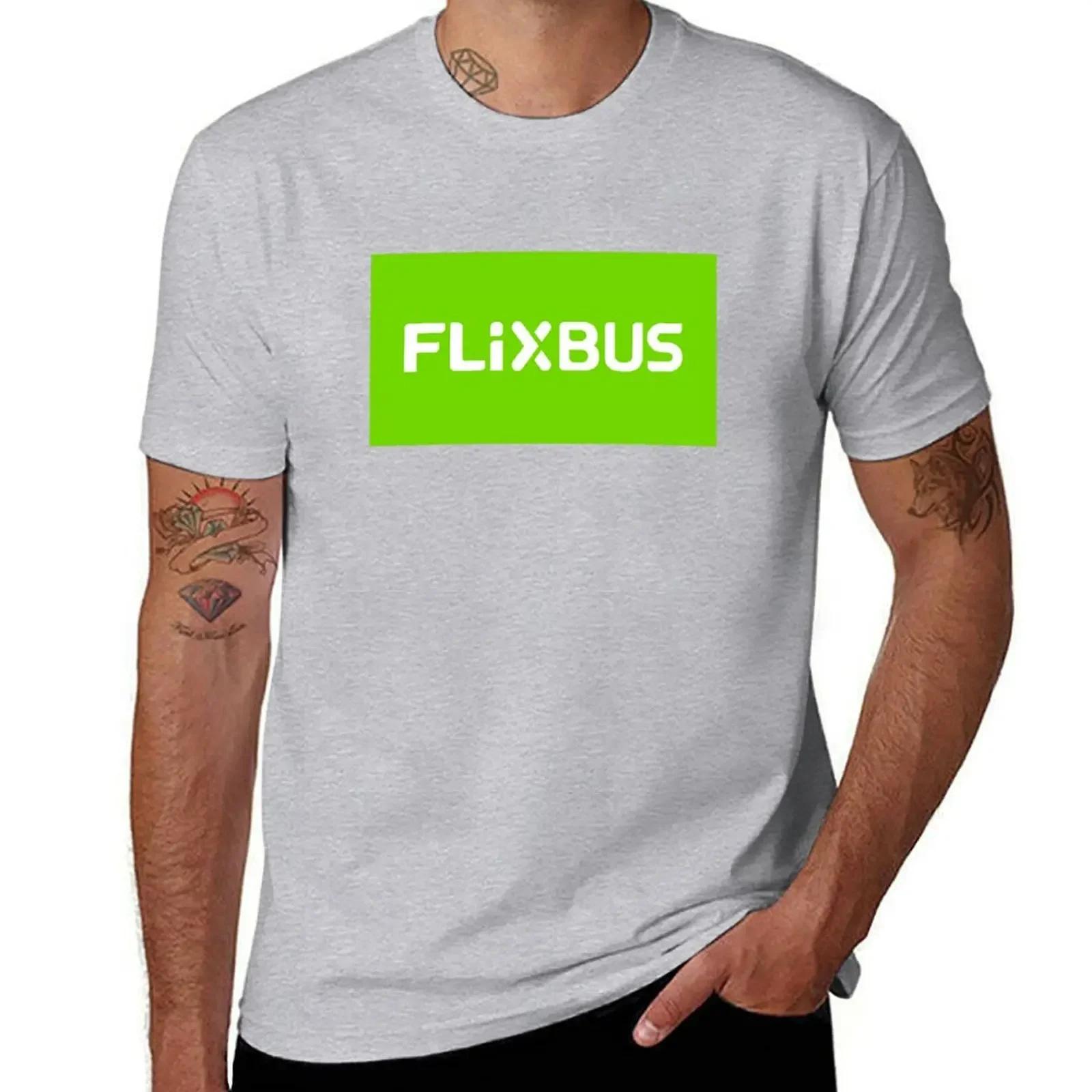 

Футболка Flixbus кастомний дизайн власної вільної футболки одяг в стилі аніме літній топ Чоловічі футболки 3XL