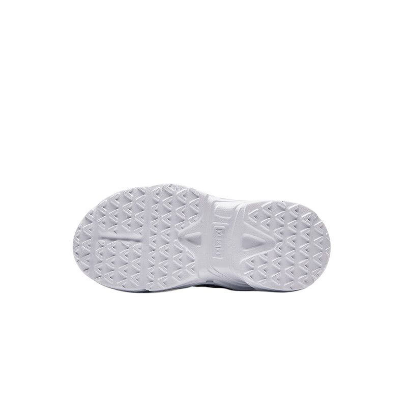 Anta Kids Casual Breathable Shock Absorbing Durable Low Top Running Shoes Kids Sneakers Black White Blue A312429917-3